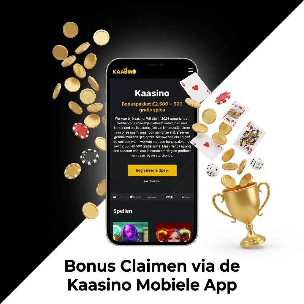 Kaasino mobiele app bonus