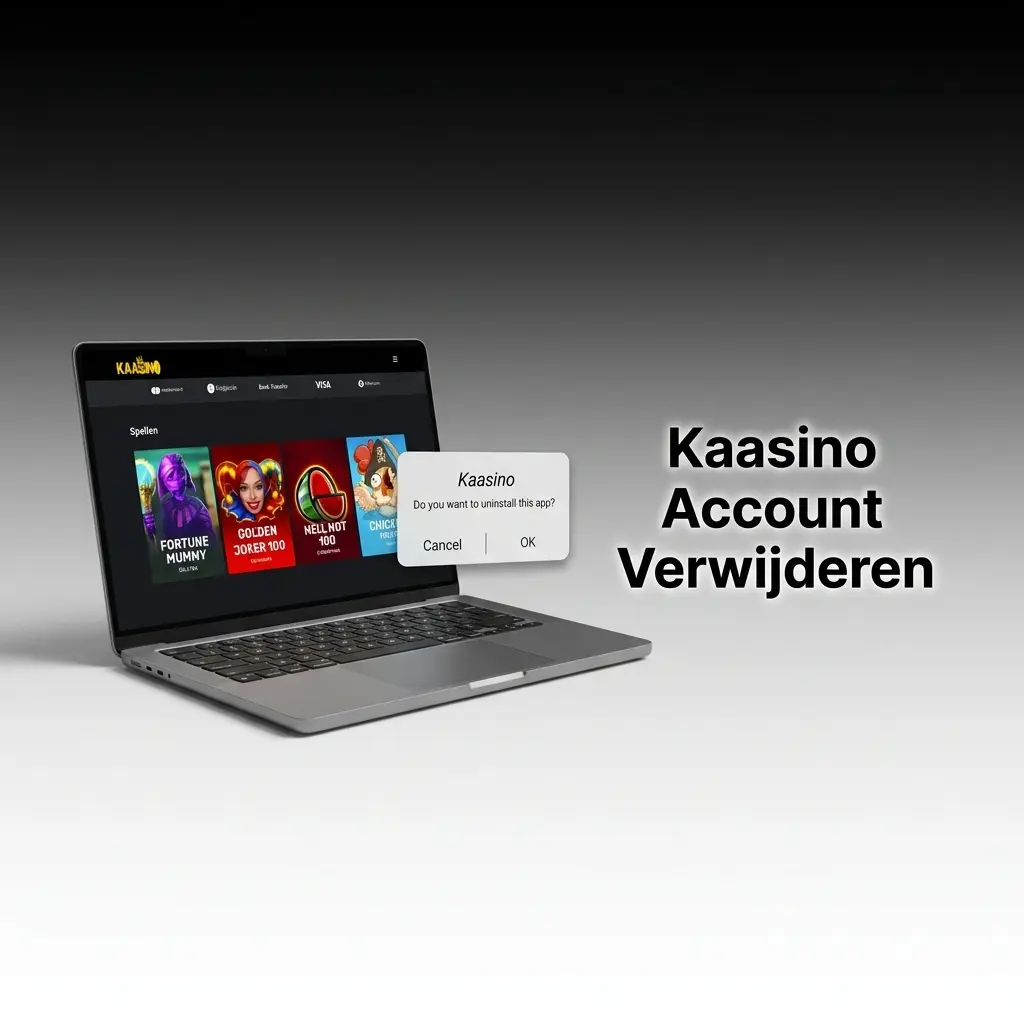 Kaasino account verwijderen