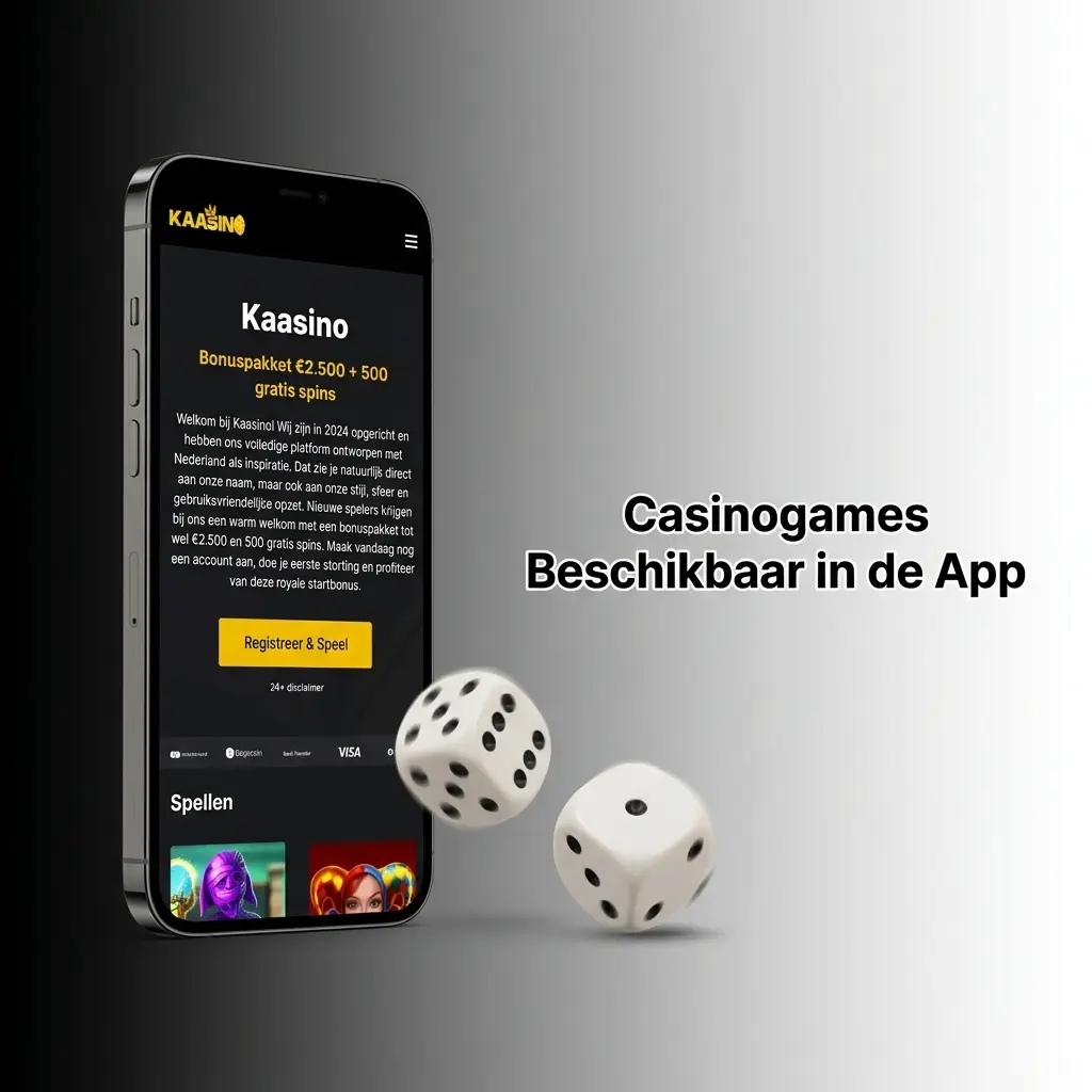 Populaire casinogames in de app