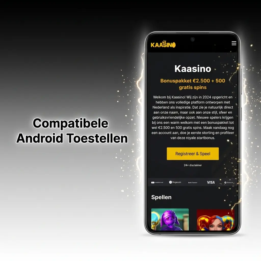 Compatibele Android toestellen voor de app