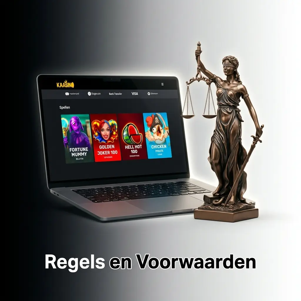 Regels en voorwaarden van Kaasino
