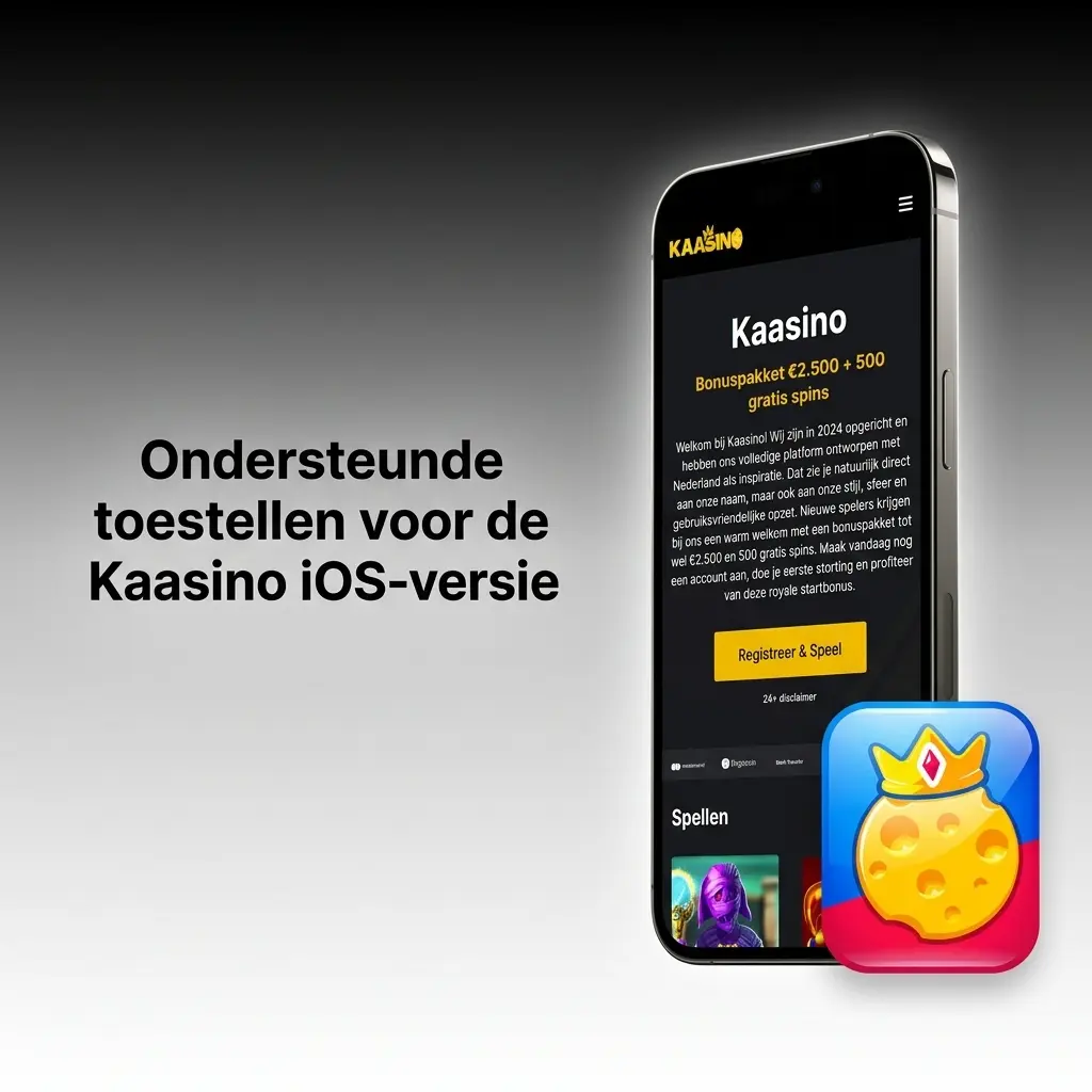 iPhone-modellen die de Kaasino iOS-versie ondersteunen