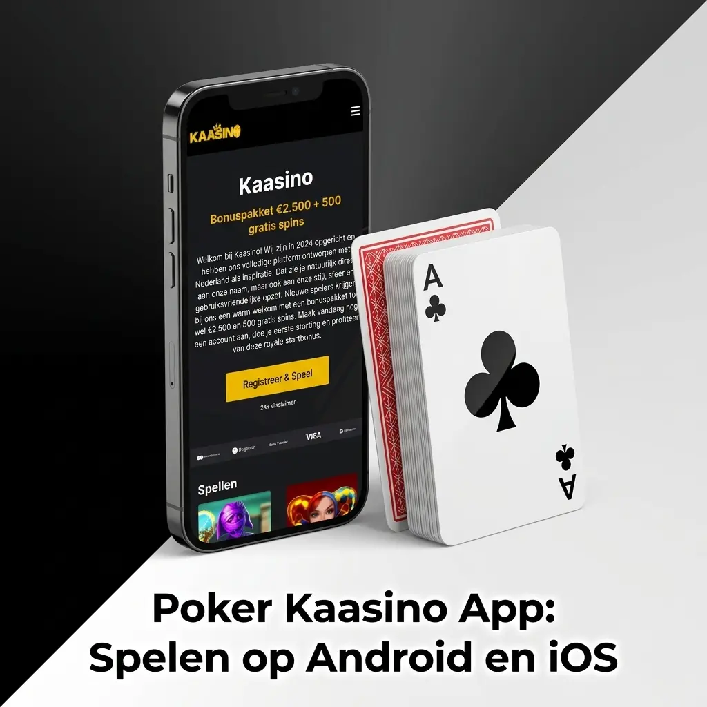 Poker Kaasino app op Android en iOS