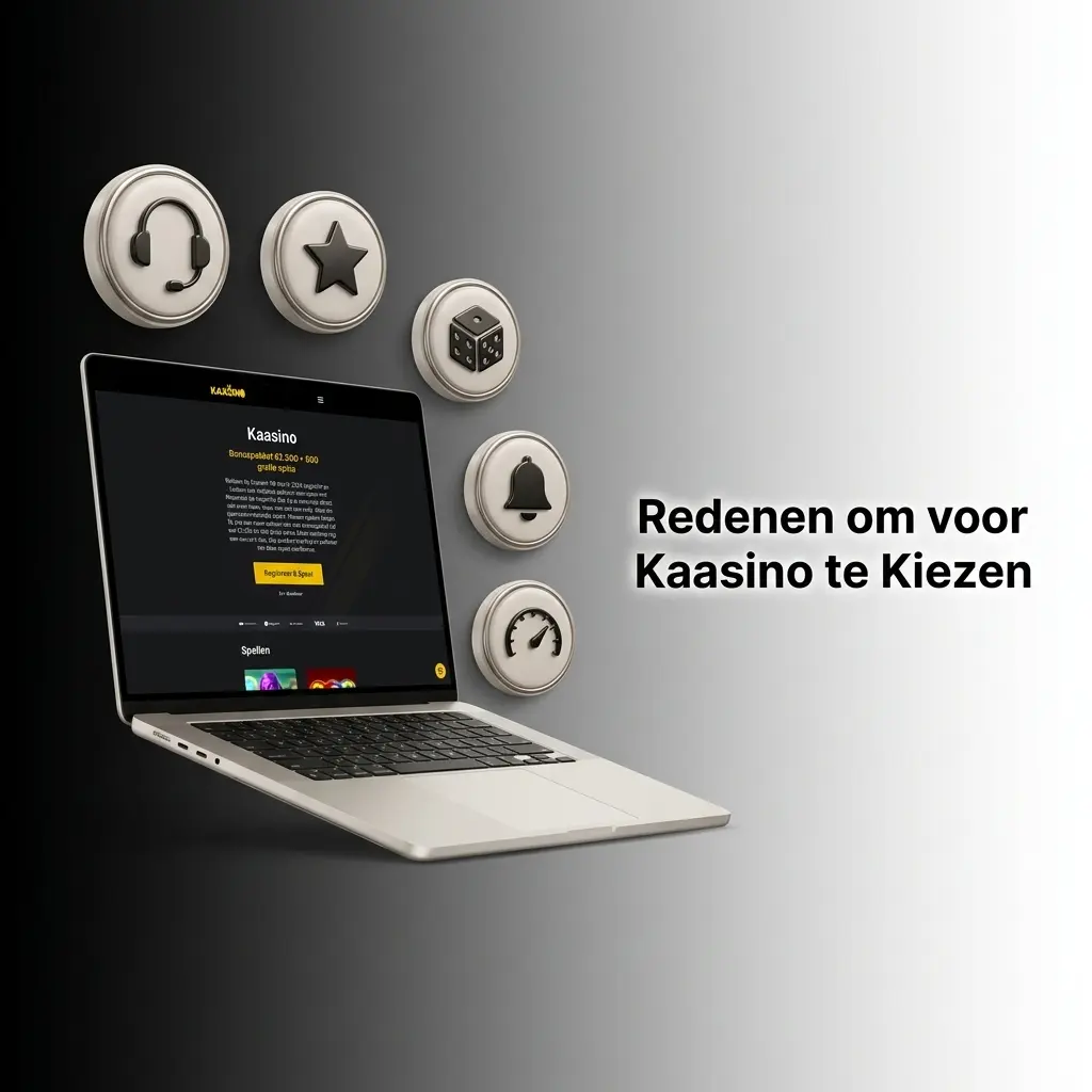 Overzicht van Kaasino casino platform