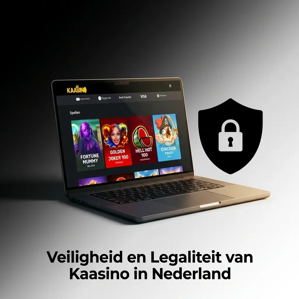 Beveiliging en licentie van Kaasino
