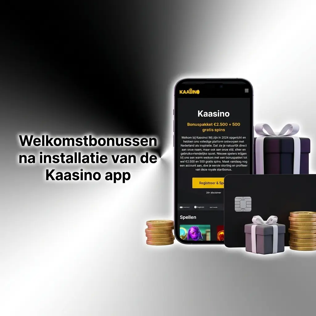 Welkomstbonussen van de Kaasino app